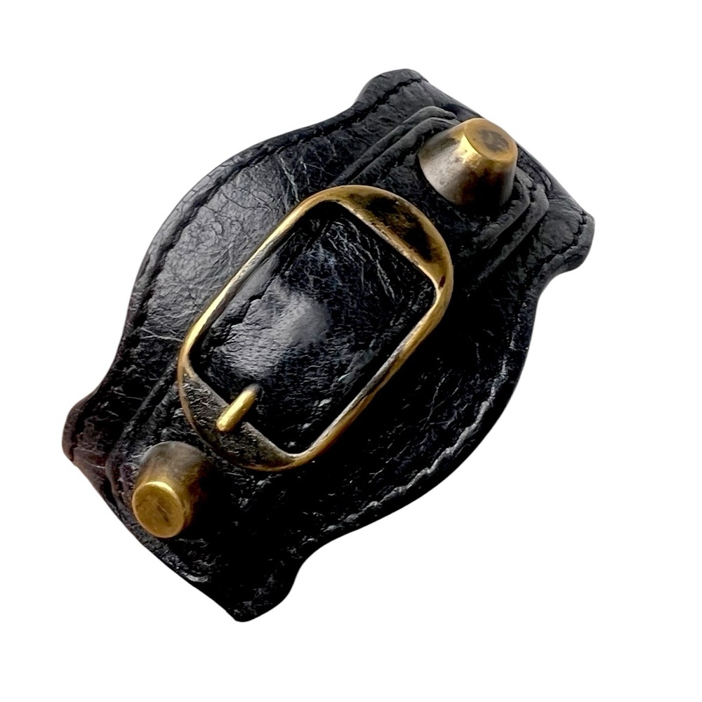 . Balenciaga Ligne Classic Bracelet black small $265